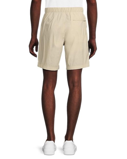 Theory Natural Glenn Solid Shorts for men