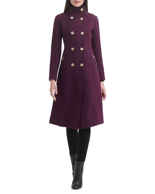 Guess purple clearance coat