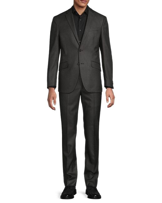 Kenneth Cole Black Slim-Fit Suit for men