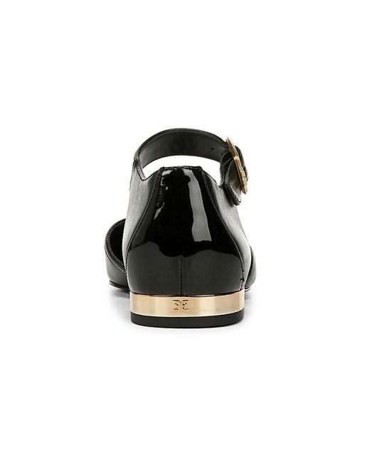 Sam Edelman Black Rylie Cap Toe Mary Jane Flats