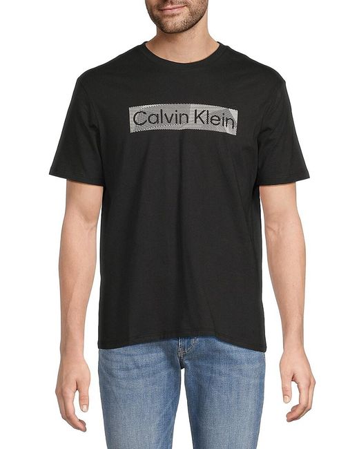 Calvin Klein Black Box Logo T-shirt for men