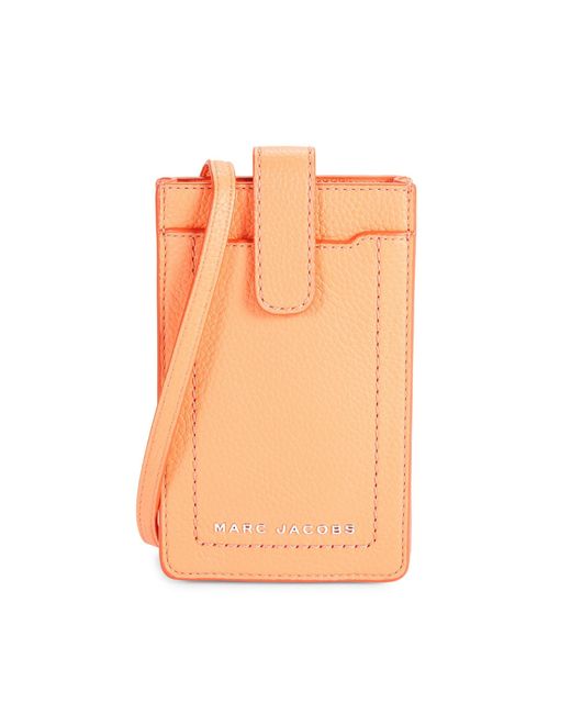 Marc Jacobs Leather Phone Crossbody Bag Lyst