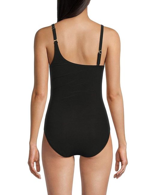 Beyond Control Blue Mio O-Ring One-Piece Swimsuit