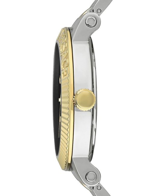 Versace Metallic V-classic 42mm Stainless Steel Bracelet Watch for men