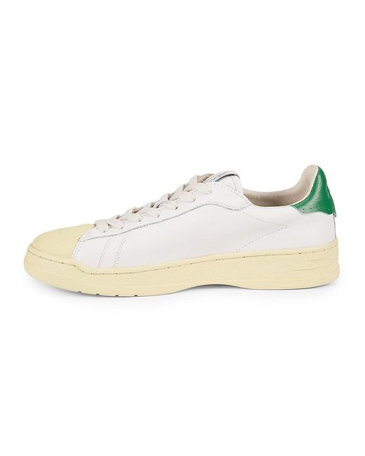 Autry Multicolor Bob Lutz Logo Low Top Sneakers for men
