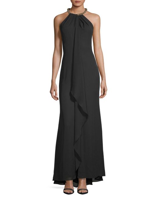 Calvin klein halter dress sale