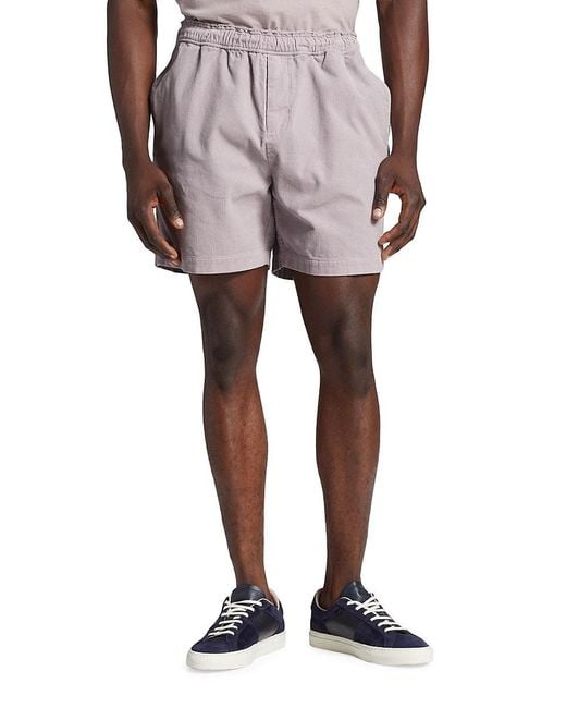 John Elliott Multicolor Talladega Corduroy Shorts for men
