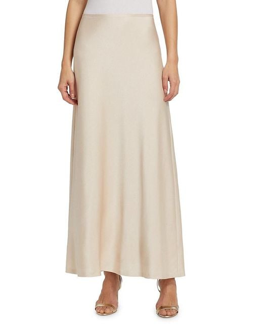 Kobi Halperin Natural Sachi Crepe Maxi Skirt