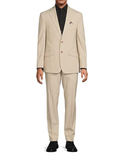 Ben Sherman Natural Textured Slim Fit Suit for men