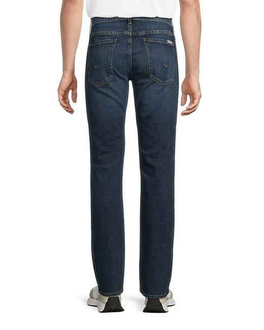 Hudson Blue Byron Whisker-Wash Jeans for men
