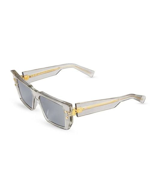 Balmain Multicolor 54Mm Rectangular Sunglasses