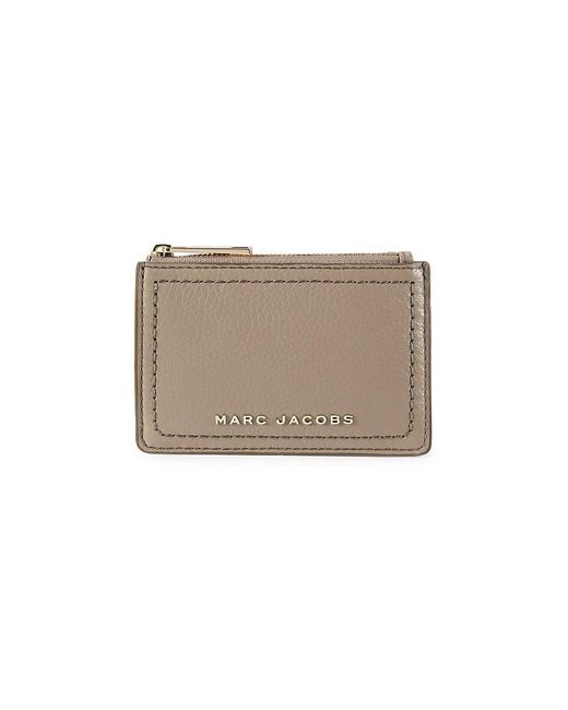Marc Jacobs The Groove Top Zip Leather Coin Purse | Lyst