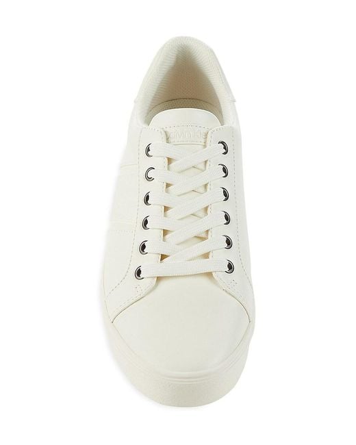 Calvin Klein White Rover Low Top Logo Sneakers for men