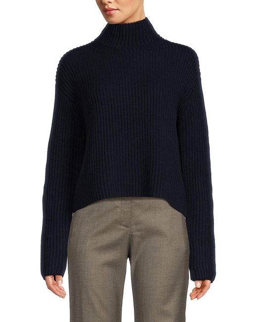 Twp Blue 'Macie Ribbed Cashmere Sweater