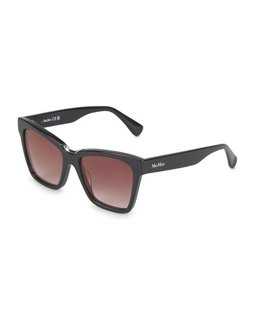 Max Mara Multicolor 53mm Square Sunglasses