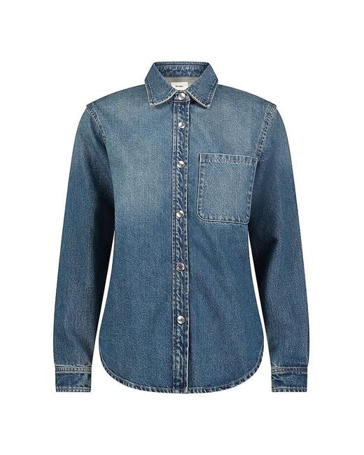 DL1961 Blue Ines Denim Shirt
