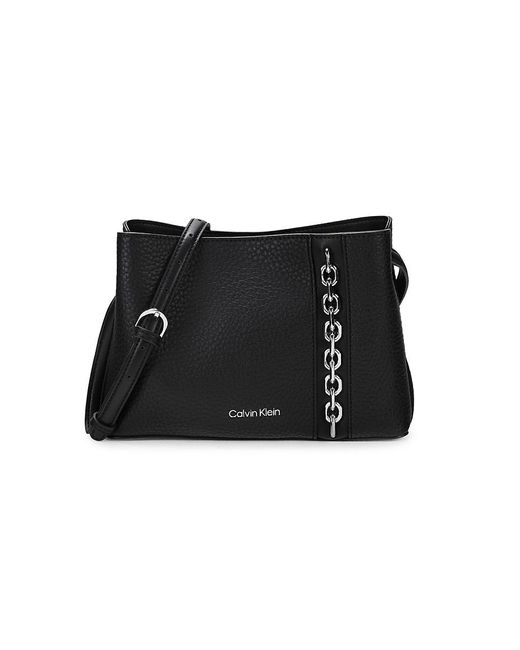 Calvin Klein Black Adeline Mini Crossbody Bag