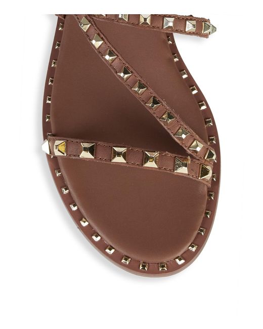 Ash peace studded slingback leather sandals sales