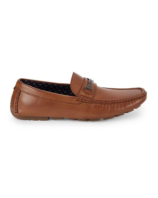 Tommy Hilfiger Brown Maxin Driving Loafers for men