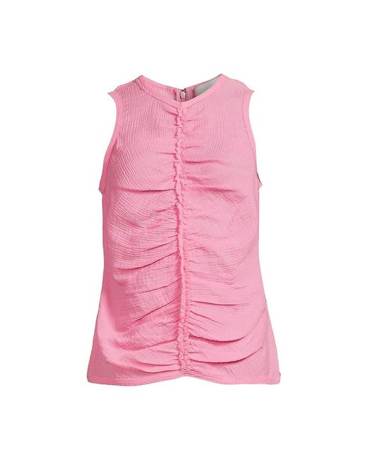 3.1 Phillip Lim Pink Ruched Top