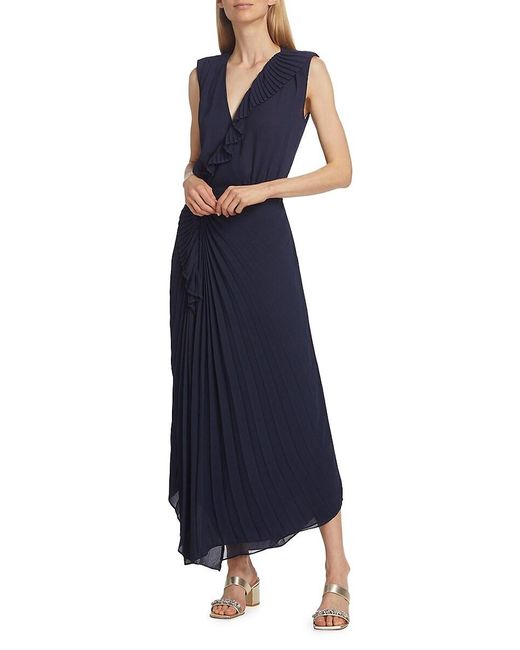 Darcey Cotton Poplin Sleeveless Midi Dress White - Ramy Brook