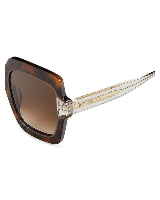 Just Cavalli Brown 53mm Square Sunglasses