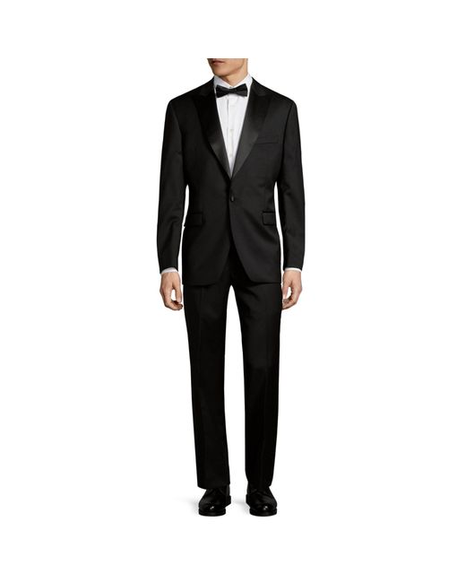 saks off fifth tuxedo shirt