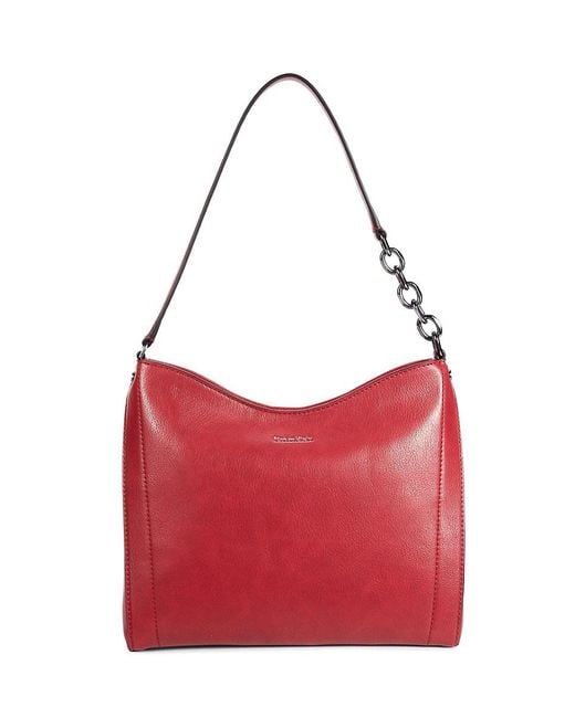 Calvin Klein Red Nova Shoulder Bag