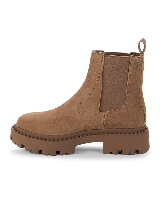 Ash Brown Genie Suede Chelsea Boots