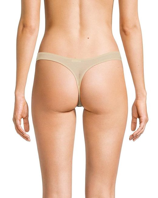 Skin Natural 3-pack Pima Cotton Thongs