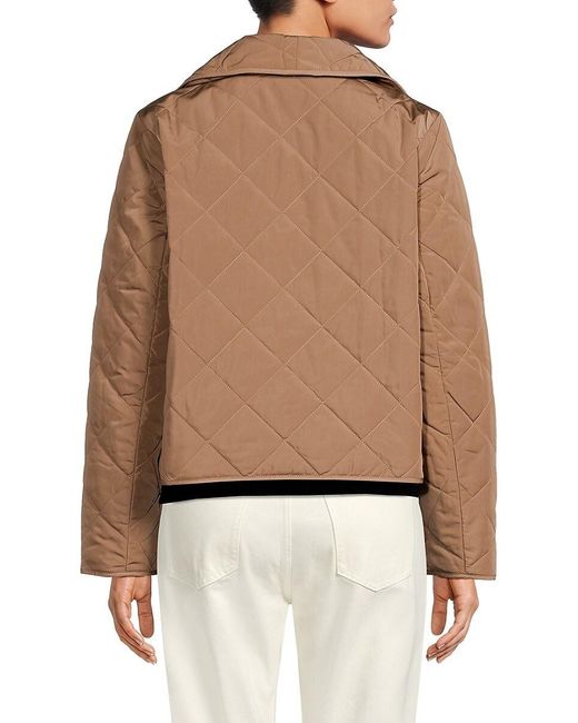 Calvin Klein Brown Wrap Puffer Jacket