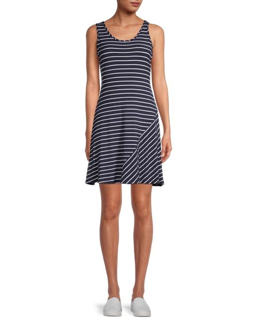 calvin klein blue cocktail dress