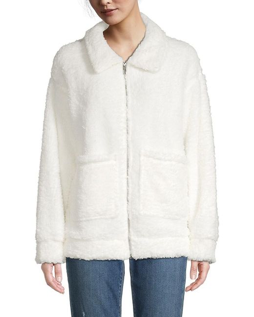 Marc new york faux shop fur jacket
