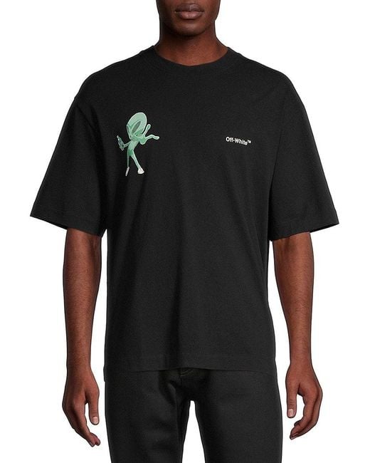 Off-White c/o Virgil Abloh Alien Spray World Skate Short