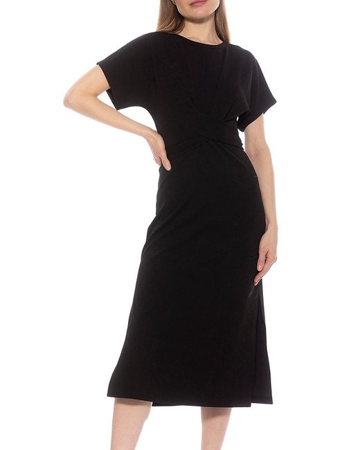 Alexia admor floral sales lace midi dress