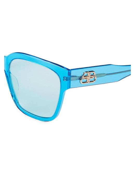 Balenciaga 55mm square sunglasses Clearance