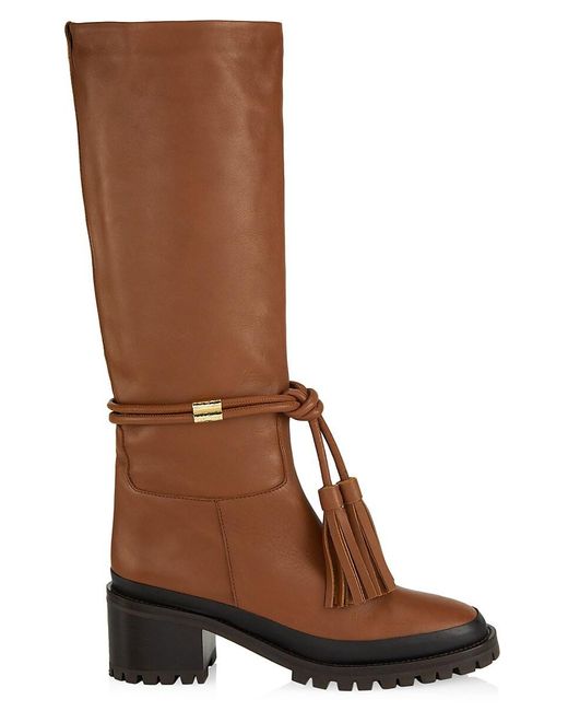 Ulla Johnson Brown Cornwall Leather Knee-high Boots