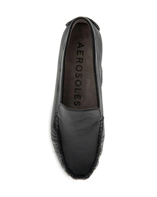 Aerosoles Icon Coby Faux Leather Mocassin Loafers in Blue Lyst UK