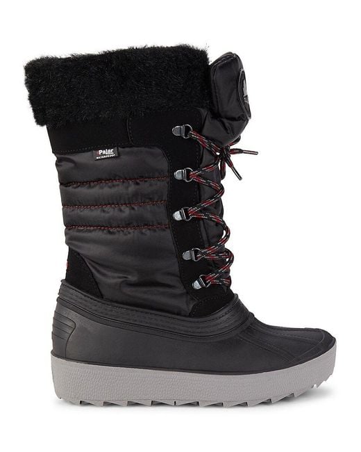 Pajar gia waterproof sale faux fur lined boot