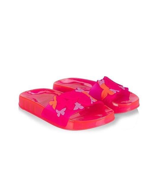 Sophia ster Little Girl's & Girl's Butterfly Jelly Pool Slides in
