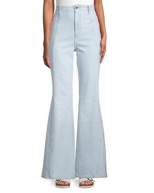 Free People Blue Florence Flare Jeans