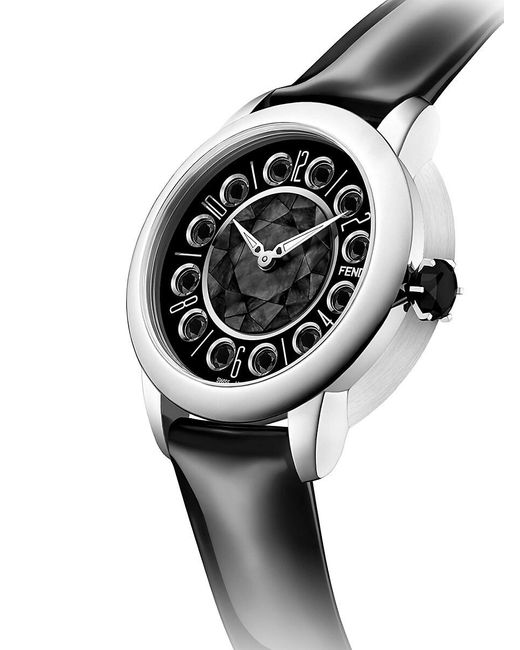 Fendi Black Ishine Watch