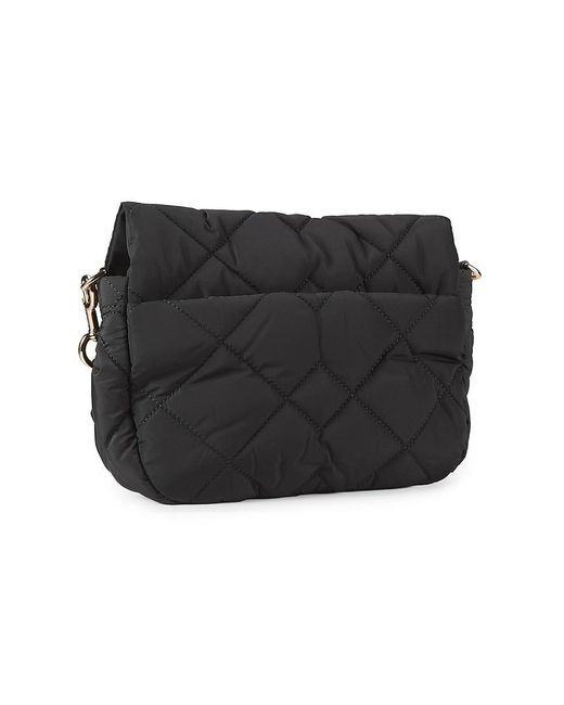 Marc Jacobs Black Quilted Nylon Messenger Bag