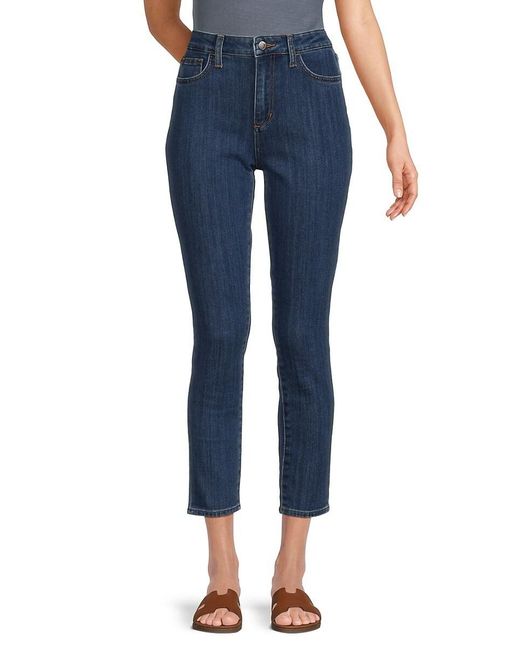 Joe's Jeans Blue The High Rise Curvy Ankle Jeans