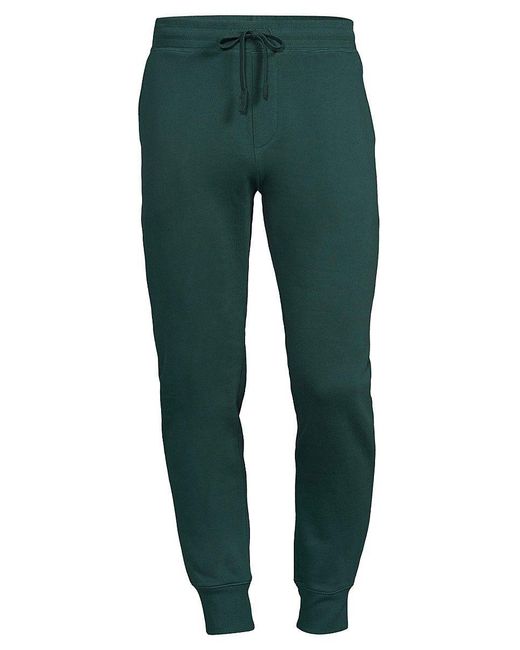 Greyson Aspen Solid Joggers in Green for Men