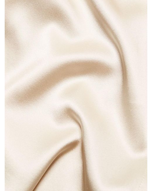 Twp White Bessette Silk Blend Shirt