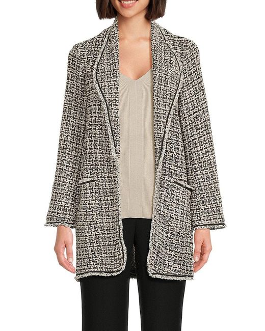 Longline open store front jacket