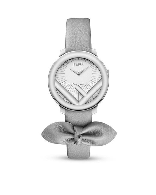 Kim Jones Capsule 28Mm Stainless Steel Case Leather Strap Watch