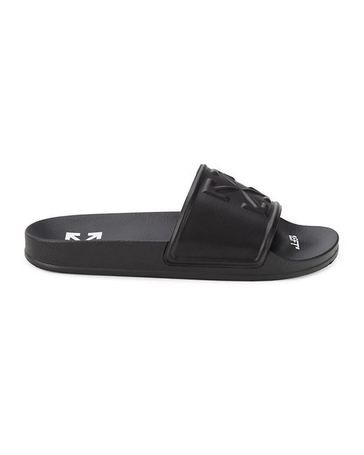 Off-White c/o Virgil Abloh Black Arrow Pool Slides