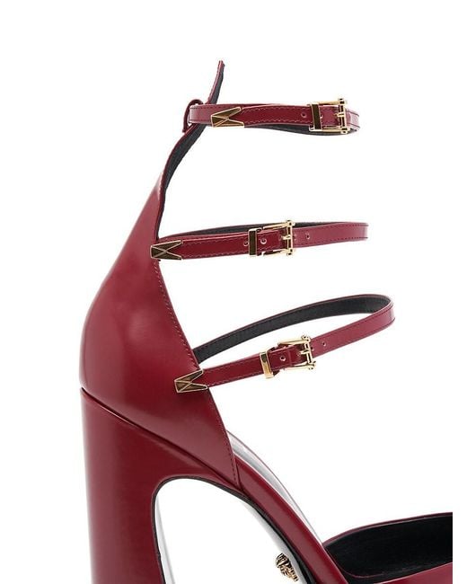 Strappy pump on sale heels